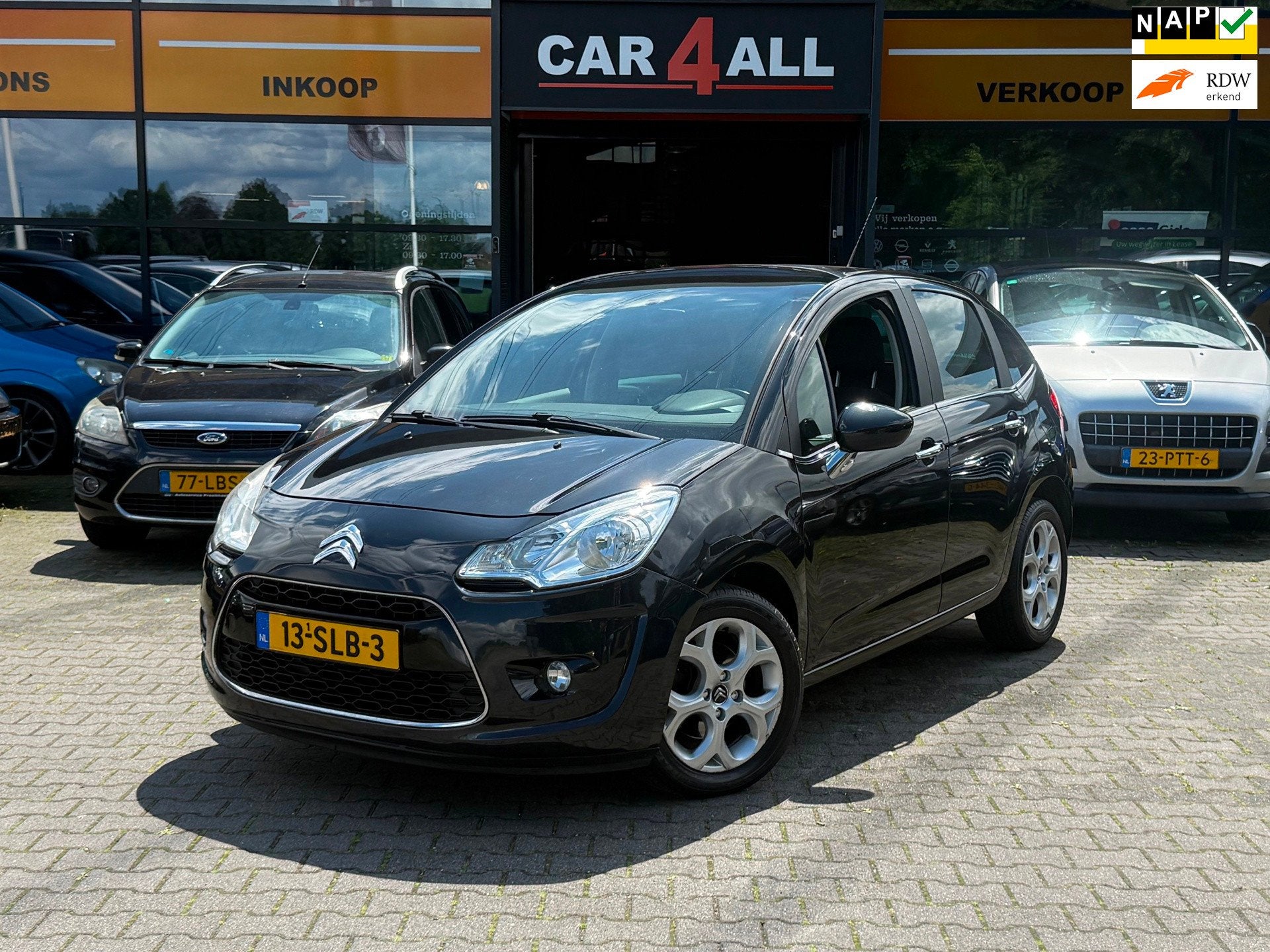 Citroen C3 1.6 VTi Exclusive AUTOMAAT/NAP/CRUISE/CLIMA/PDC/A, Auto's, Gebruikt, Zwart, 4 cilinders, 1064 kg