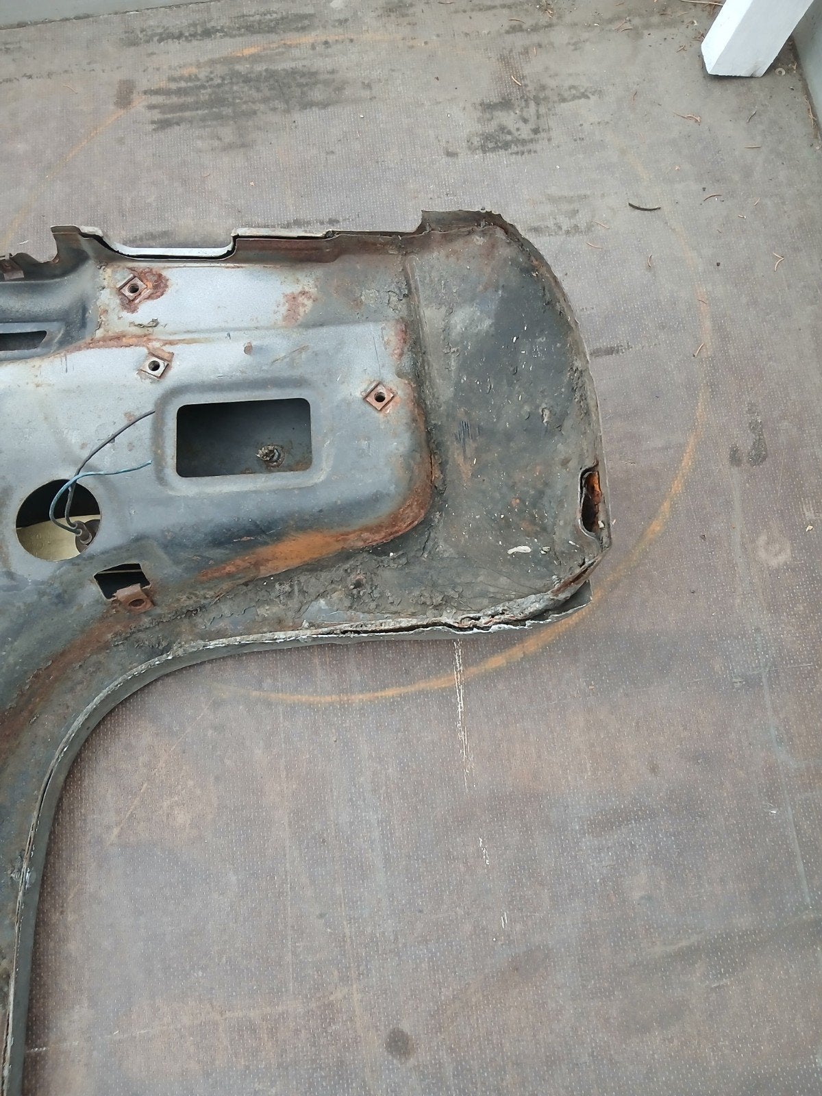 Spatbord chevrolet suburban/ pickup 1975/1980, Ophalen, Gebruikt, Chevrolet, Voor
