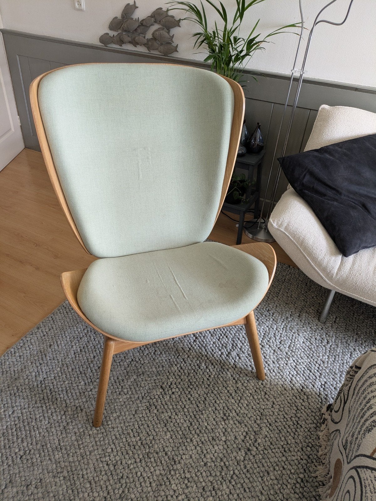 UMAGE The Reader Fauteuil groen, Ophalen, Hout, Overige kleuren, Modern, Scandinavisch design