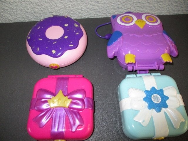 Vintage bluebird polly pocket verzameling OPRUIMING, Ophalen of Verzenden, Gebruikt, Overige materialen