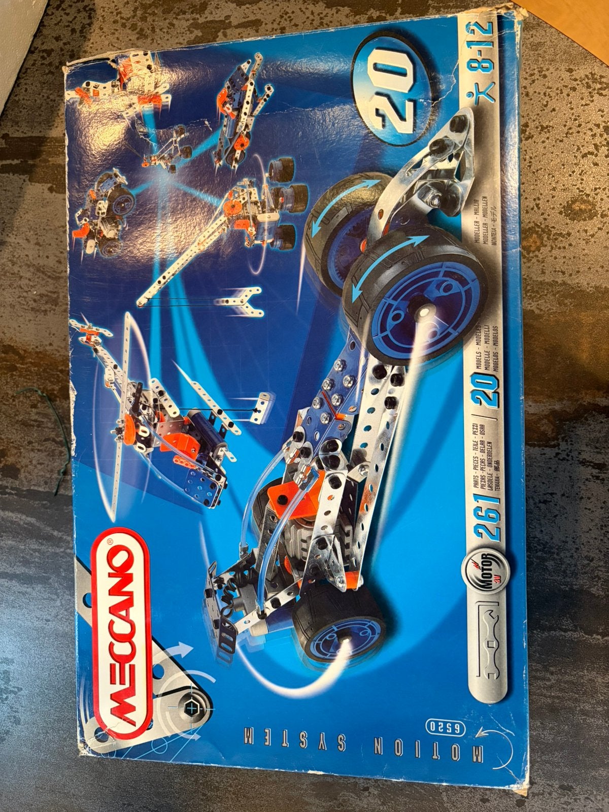 Meccano doos nr 6520, Ophalen, Gebruikt, Elektrisch, Overige merken