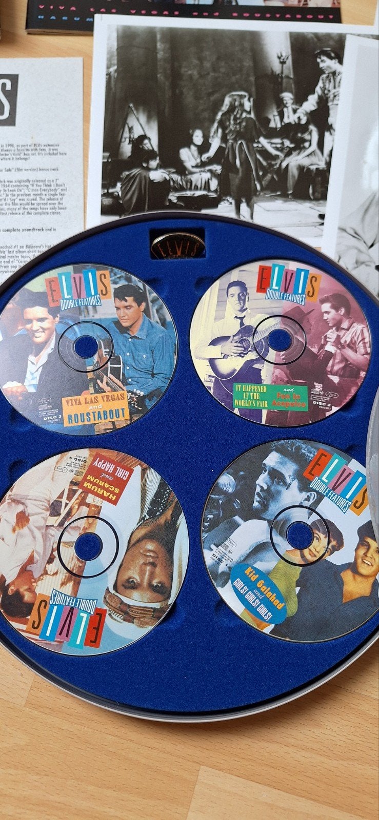 Elvis Double Features DVD Boxset - 4 films + extra's, 1960 tot 1980, Engels, Alle leeftijden, Nederlands
