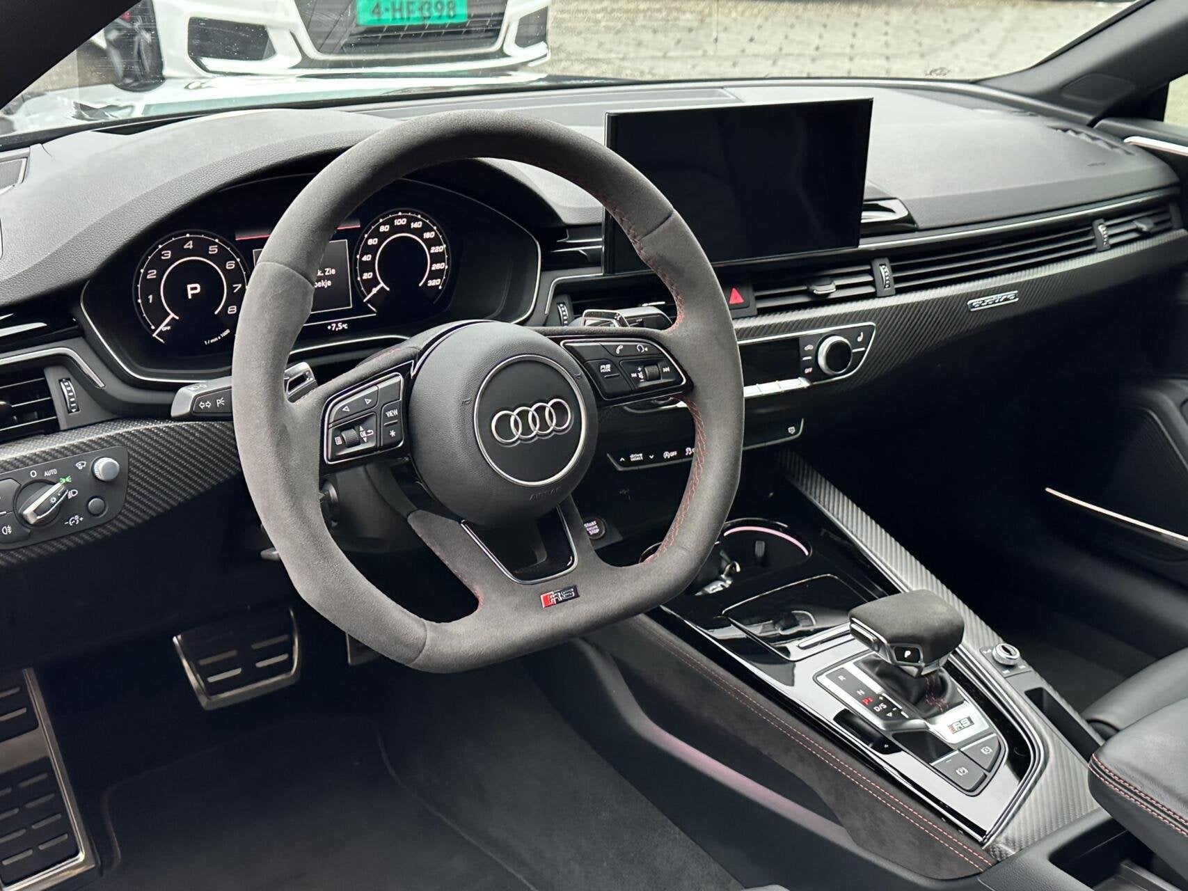 Audi RS 5 2.9 TFSI RS 5 Quattro Full Carbon, Leer, Keramisch, Auto's, Audi, Gebruikt, Euro 6, Met garantie (alle), 4 stoelen