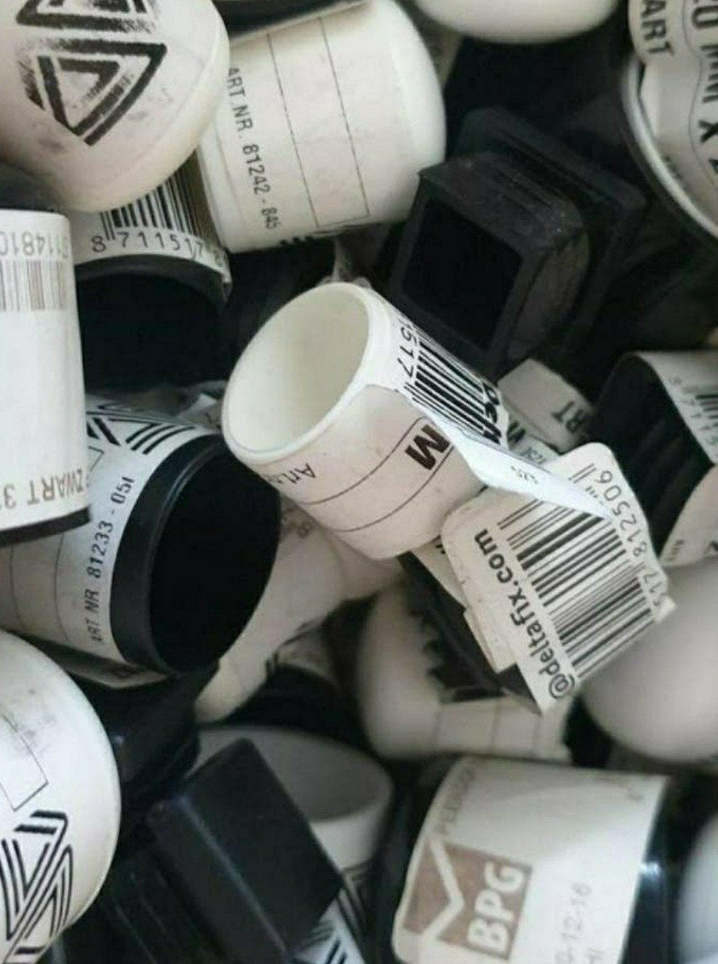 Partij Pootdoppen 280 stuks, Ophalen of Verzenden, Nieuw