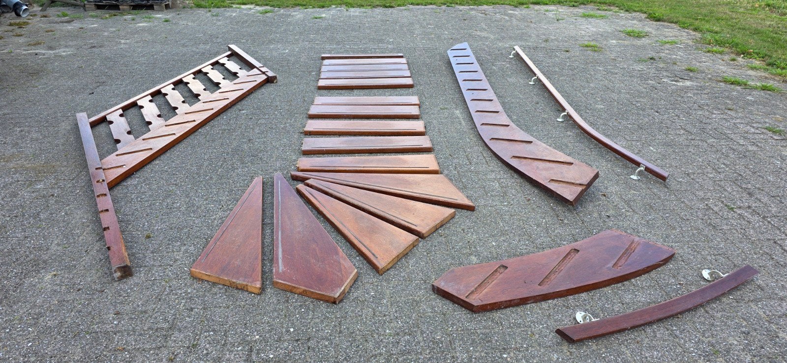 Houten Spiltrap - Demontabel, Ophalen, Gebruikt, 2 tot 4 meter