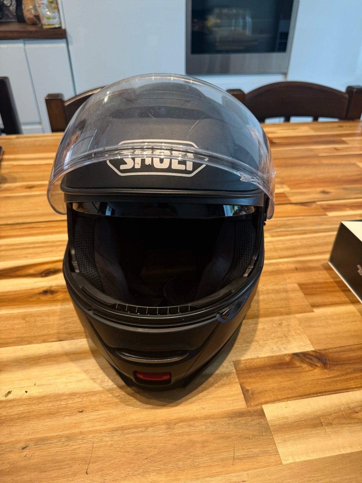 Shoei Neotec II Systeemhelm met Sena SRL Communicatiesysteem, Systeemhelm, Heren, Ophalen of Verzenden, Shoei