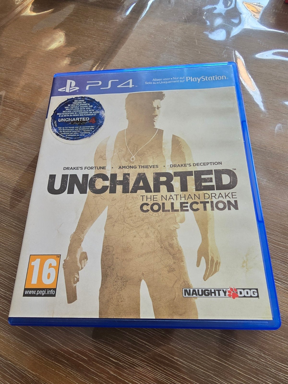 Uncharted: The Nathan Drake Collection PS4 en PS5, Spelcomputers en Games, Games | Sony PlayStation 4, Avontuur en Actie, Gebruikt