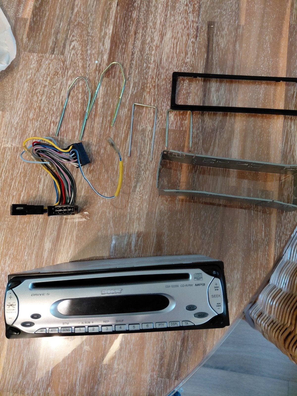 radio cd speler van sony, Auto diversen, Ophalen of Verzenden, Zo goed als nieuw