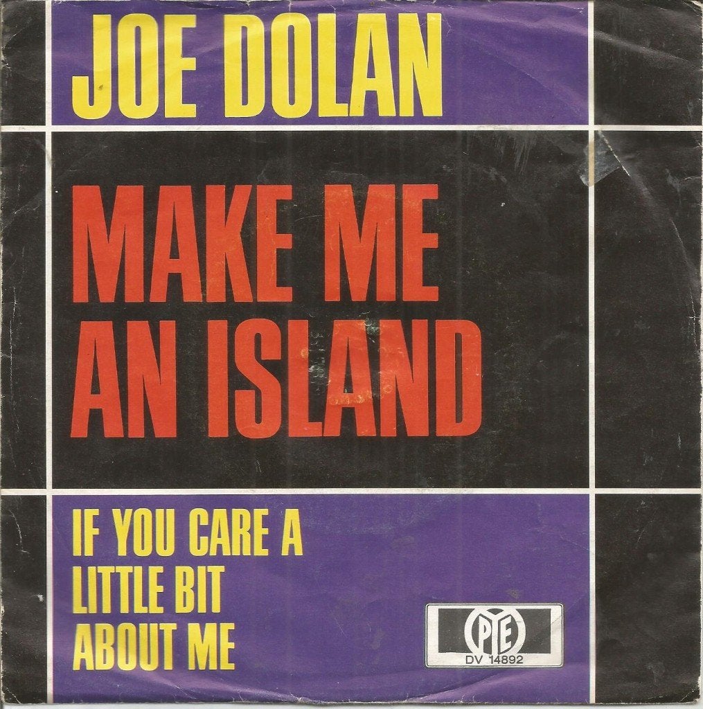 Joe Dolan – Make Me An Island (1969), Cd's en Dvd's, Gebruikt, Fotohoes, 7 inch, Ophalen of Verzenden