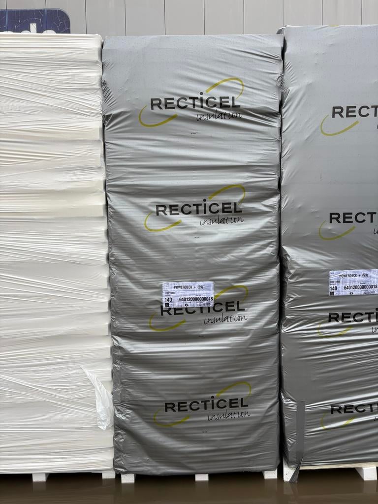 B keus pir 140 mm alu tand groef 120 x 100 cm, Ophalen, Nieuw, Hardschuim (Pir), 15 m² of meer