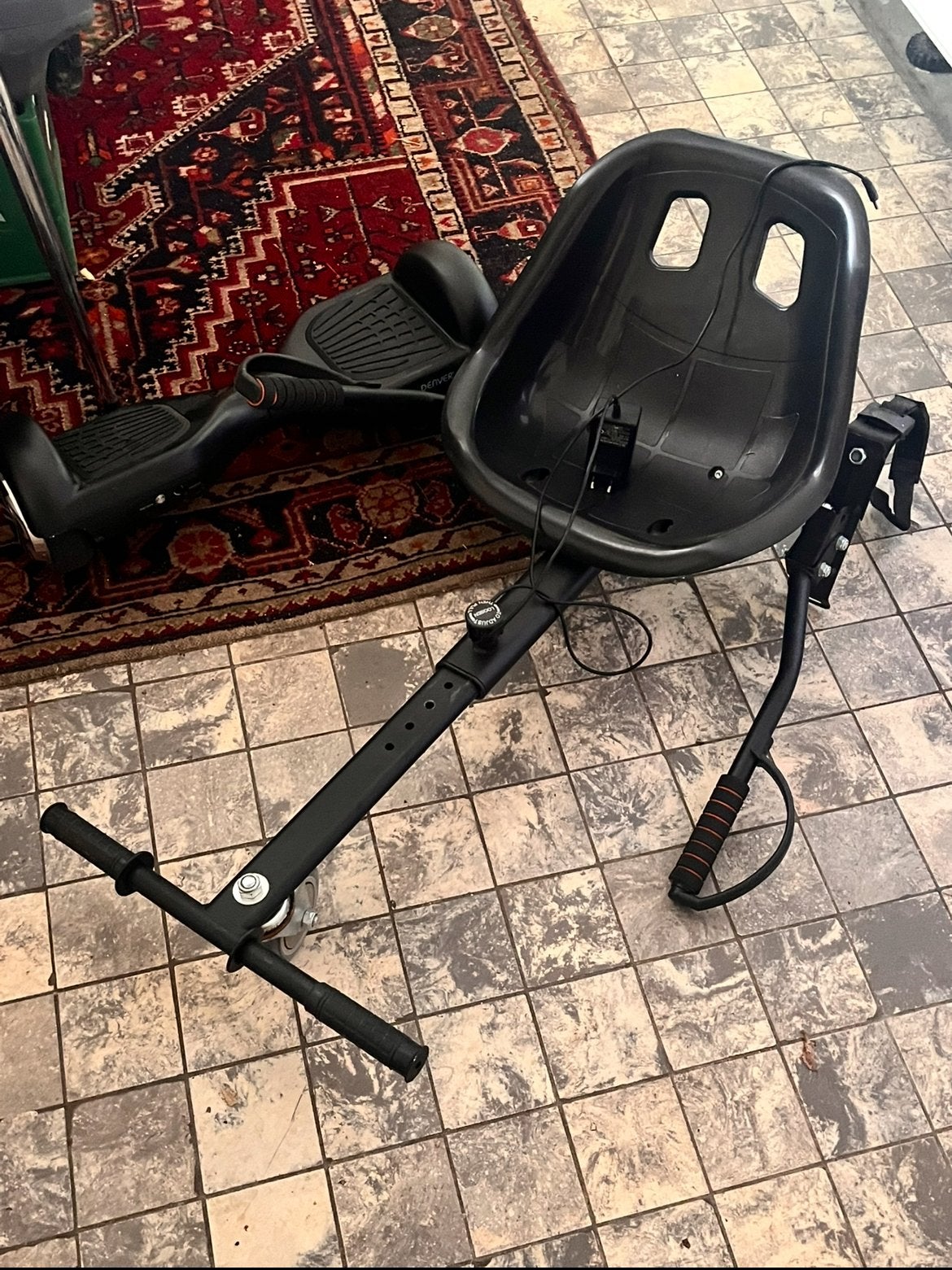 Hoverboard met kart en oplader, Ophalen of Verzenden, Zo goed als nieuw, Overige typen