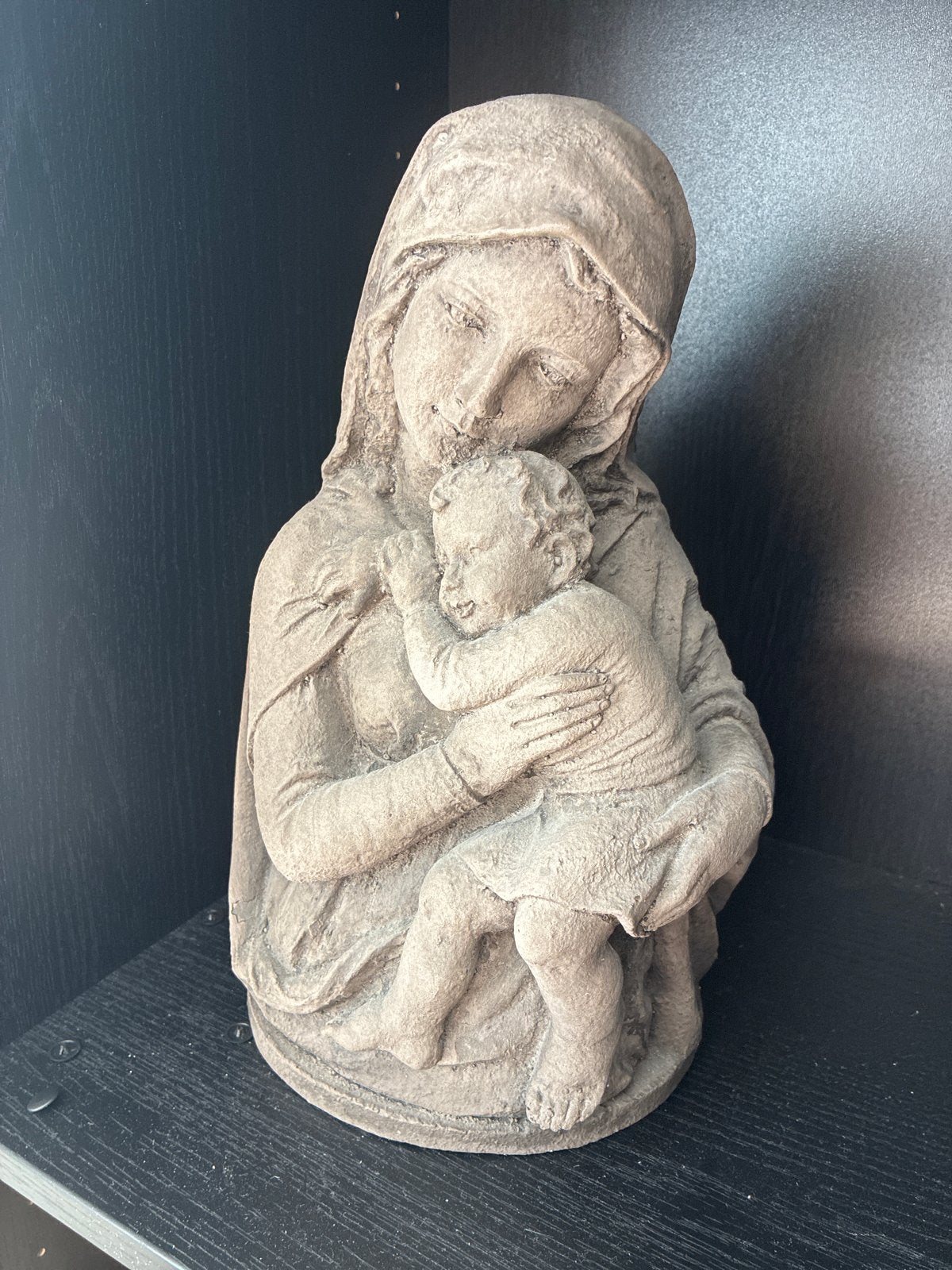 Beeld Maria met Kind - Religieuze Decoratie, Antiek en Kunst, Ophalen