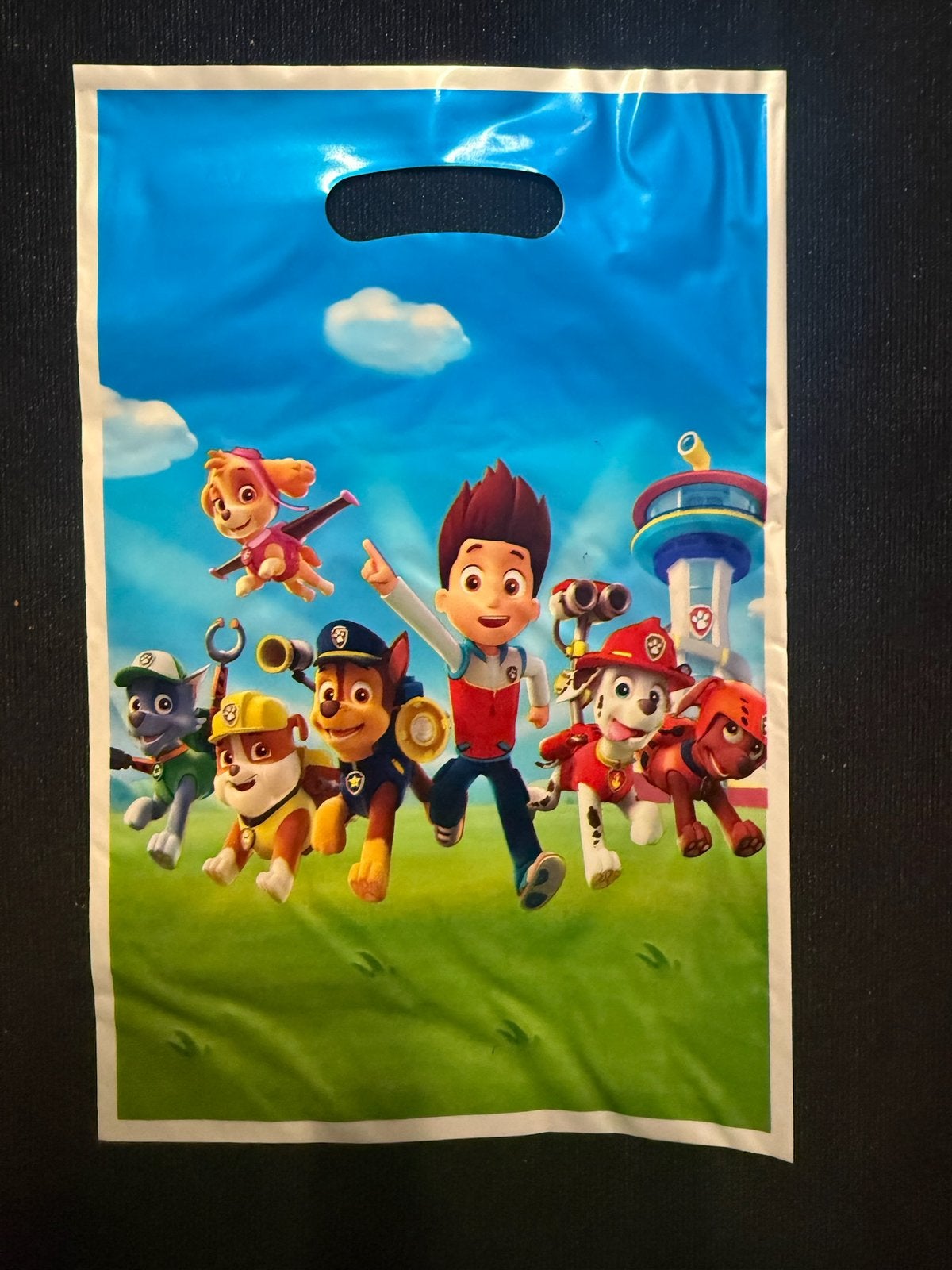 Paw Patrol traktatie zakje / uitdeel tasje, Hobby en Vrije tijd, Ophalen of Verzenden, Nieuw, Feestartikel, Verjaardag