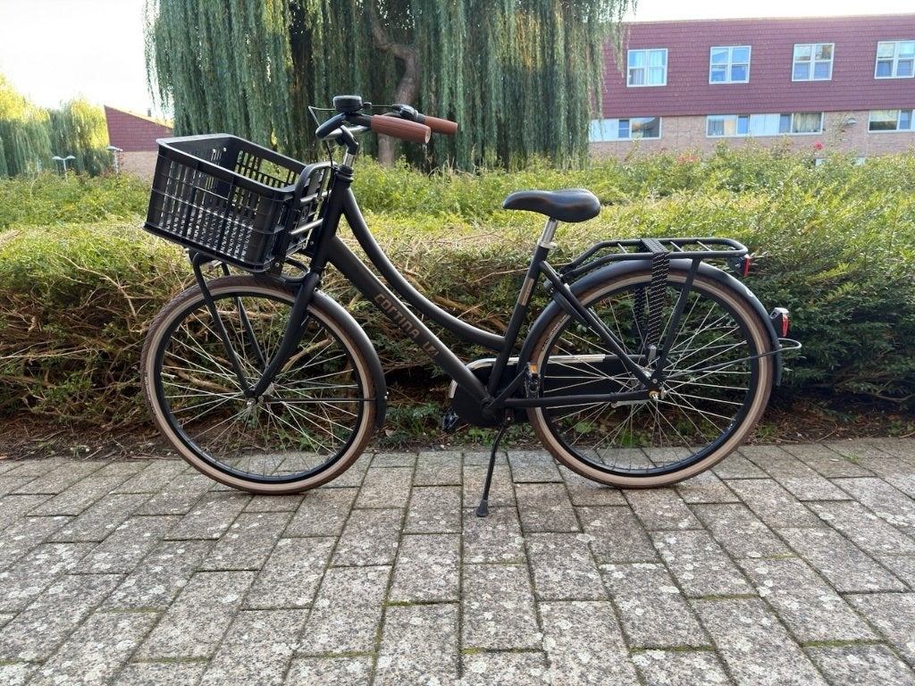 Cortina U4 Transport Mini 2024 zwart | technisch in topstaat, Terugtraprem, Versnellingen, Zo goed als nieuw, Cortina