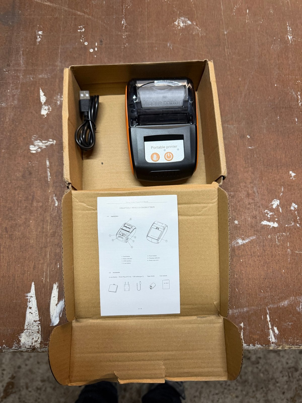 Mobiele Thermische Bonnenprinter - MP210  NIEUW, Computers en Software, Zwart-en-wit printen, Printer, Nieuw, Ophalen of Verzenden