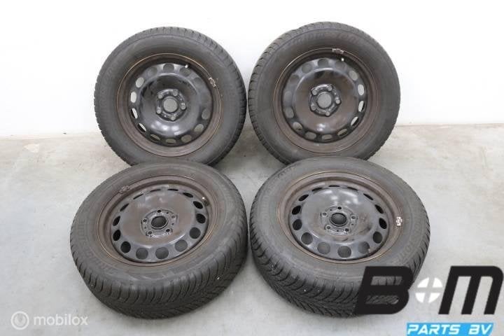 Winter! Org. 16 inch velgen Audi Q2 - VW T-Roc! 5Q0601027CA, Gebruikt, 16 inch, Banden en Velgen