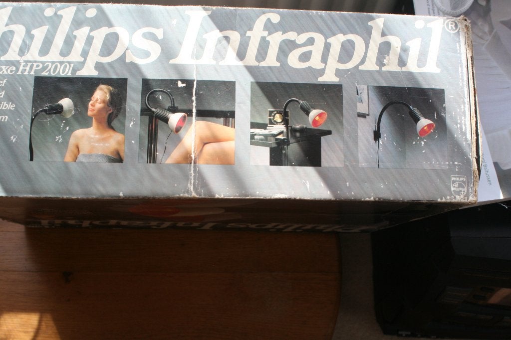 Philips Infraphil warmte lamp, Ophalen of Verzenden, Zo goed als nieuw, Overige typen