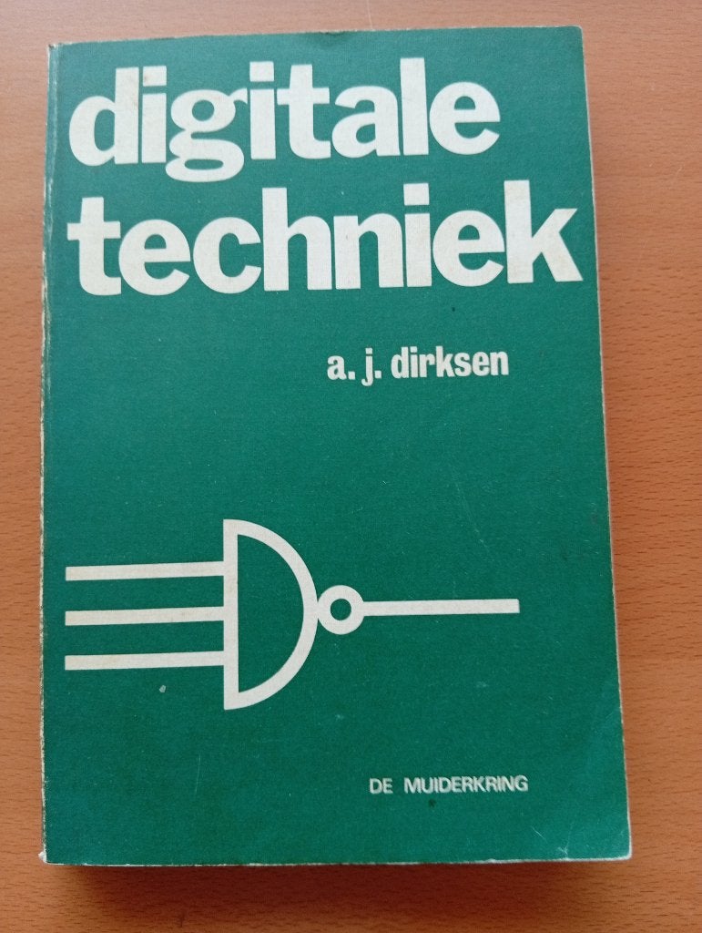 A.J.Dirksen Digitale techniek de Muiderkring 1976, Ophalen of Verzenden, Gelezen, Elektrotechniek