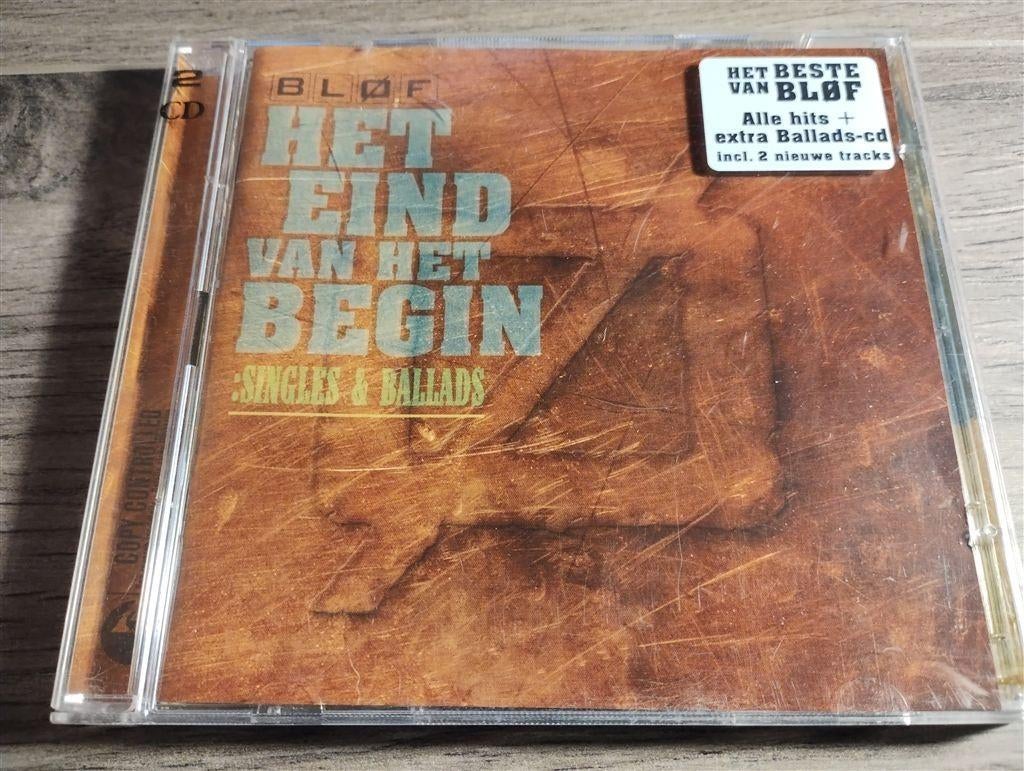 Blof - Het Eind van het Begin [Singles & Ballads] 2 CD, Ophalen of Verzenden, Zo goed als nieuw, Levenslied of Smartlap