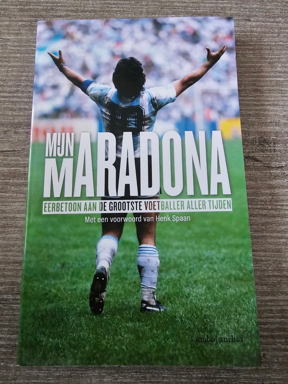 Mijn Maradona: Eerbetoon aan de grootste voetballer, Ophalen of Verzenden, Gelezen, Henk Spaan (voorwoord), Balsport