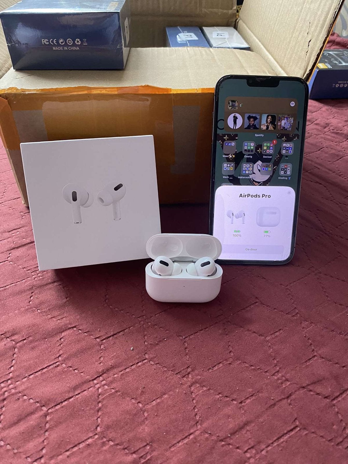 Airpods pro 3 (echt met aankoop bon)!, Ophalen of Verzenden, Zo goed als nieuw