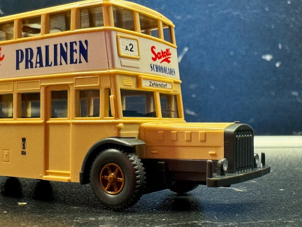 Bus-0215: D 38 Dubbeldekker BVG - Berlijn [1938], Ophalen of Verzenden, Nieuw, Bus of Vrachtwagen, Wiking