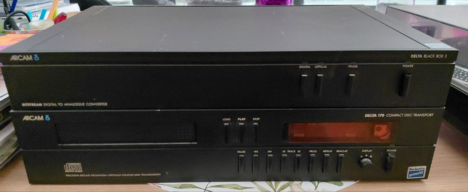 Arcam Delta Black Box 2 DAC & Delta 170 CD Transport, Ophalen of Verzenden, Gebruikt, Overige merken