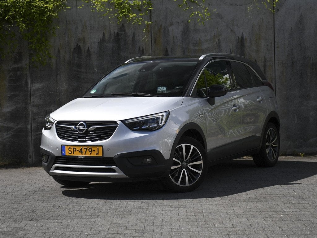 Opel Crossland X Innovation 1.2 Turbo 110pk Automaat 100% DE, Auto's, Automaat, Gebruikt, 1199 cc, Bedrijf