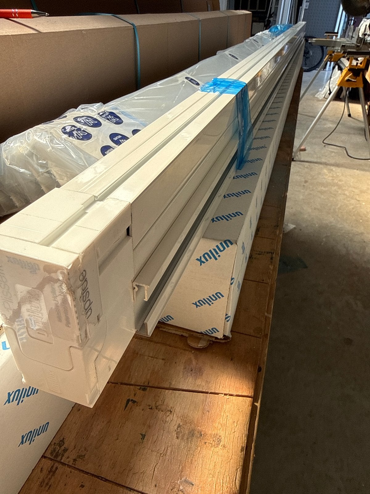 Nieuwe Plissé Hordeur RAL 9010 - Hoogte tot 2380 mm, Ophalen, Nieuw, Hordeur, 215 cm of meer