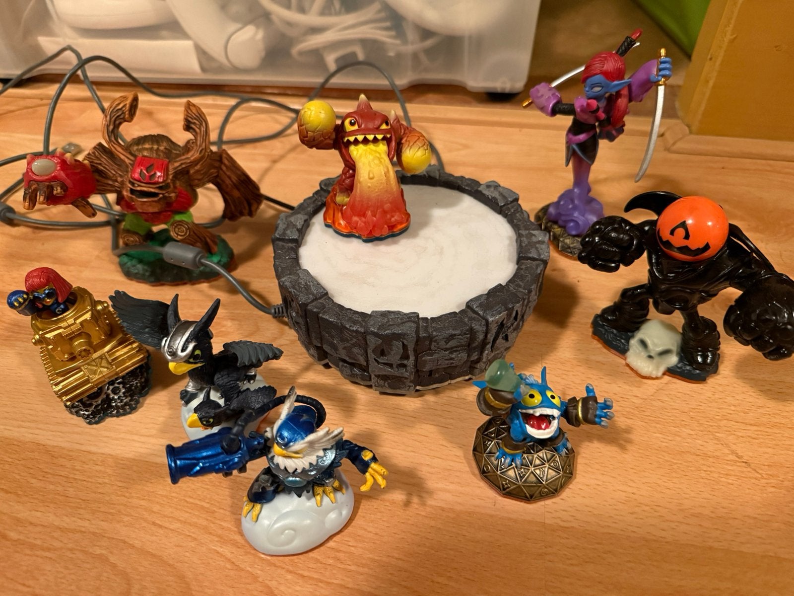 Wii skylandes giants met portal of power en spel, Avontuur en Actie, 2 spelers, Ophalen of Verzenden, Zo goed als nieuw