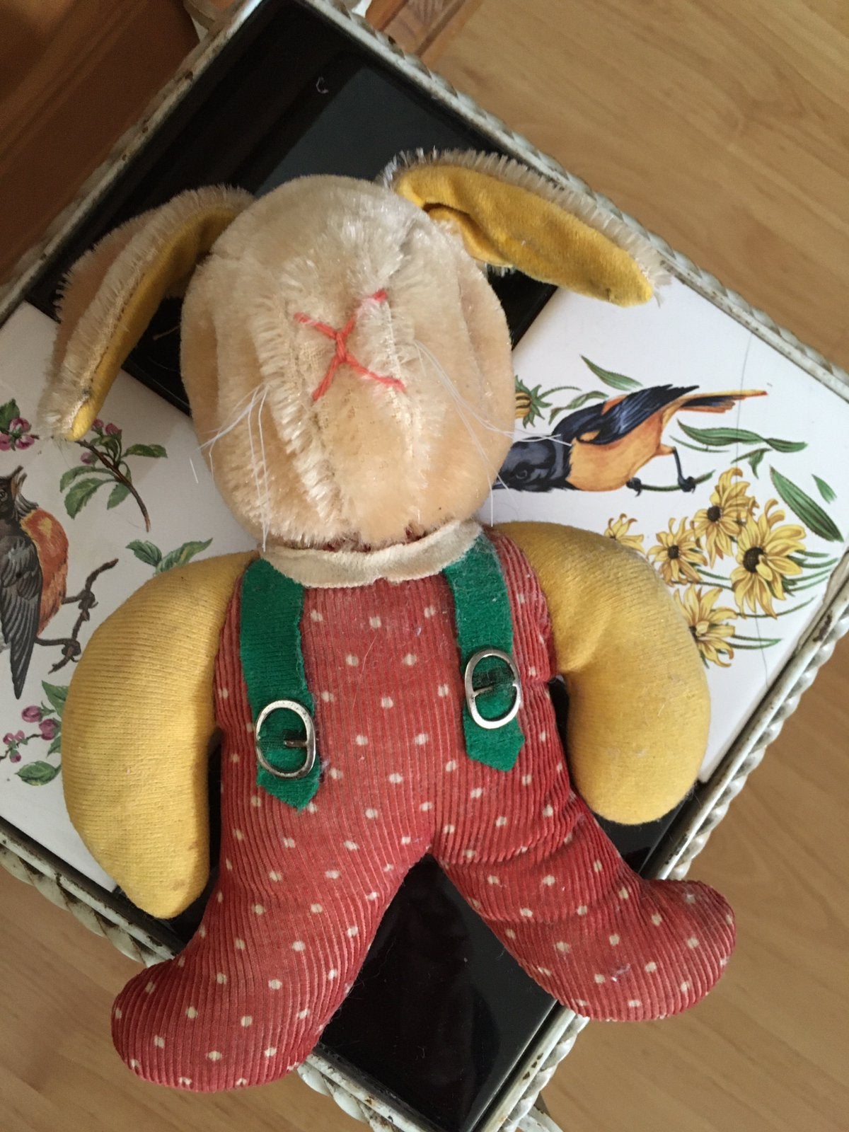Oud STEIF haasje/konijntje., Verzamelen, Beren en Cherished Teddies, Ophalen of Verzenden, Gebruikt, Stoffen beer, Steiff