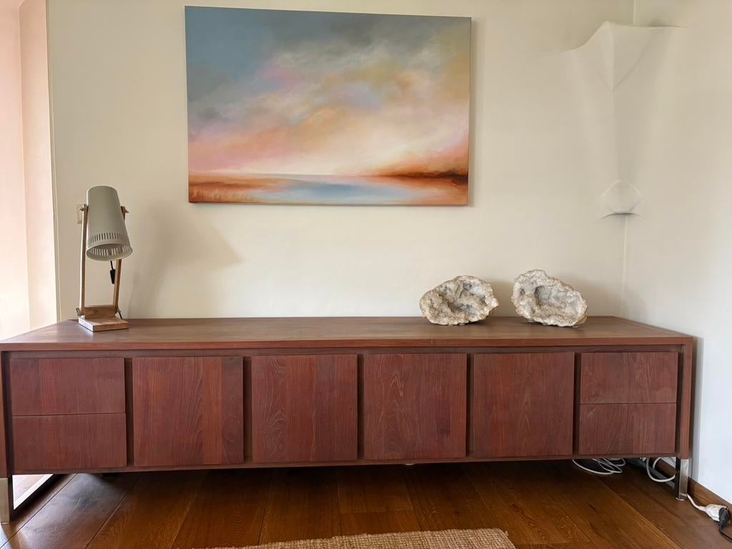 Dressoir, Huis en Inrichting, Kasten | Dressoirs, Ophalen, Rustig en eenvoudig, Zo goed als nieuw, 200 cm of meer
