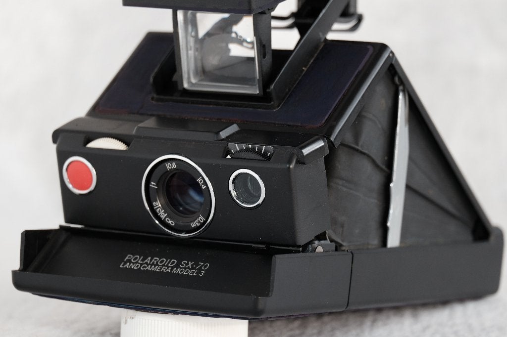 Polaroid SX-70 Alpha instant camera, werkend, Audio, Tv en Foto, Fotocamera's Analoog, Ophalen of Verzenden, Gebruikt, Polaroid