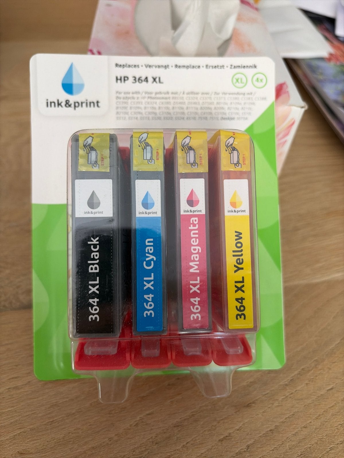 HP 364 XL inktpatronen - 4 kleuren set, Ophalen, Nieuw, Cartridge