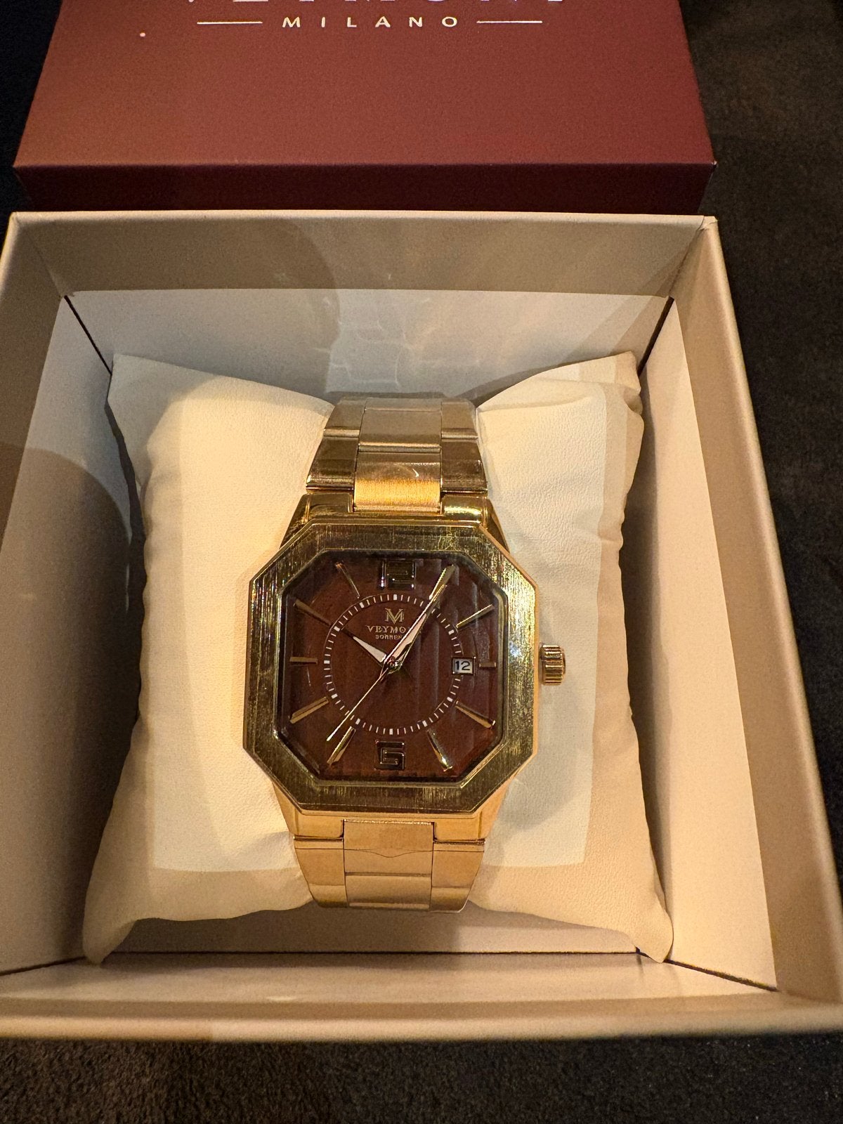 Nieuw Veymont Milano horloge in plastic, Overige merken, Staal, Polshorloge, Nieuw