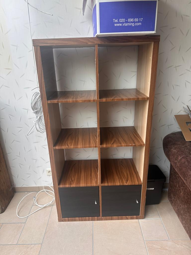 Ikea Kallax kast 2x4, Zo goed als nieuw, Minder dan 100 cm, 25 tot 50 cm, 50 tot 100 cm