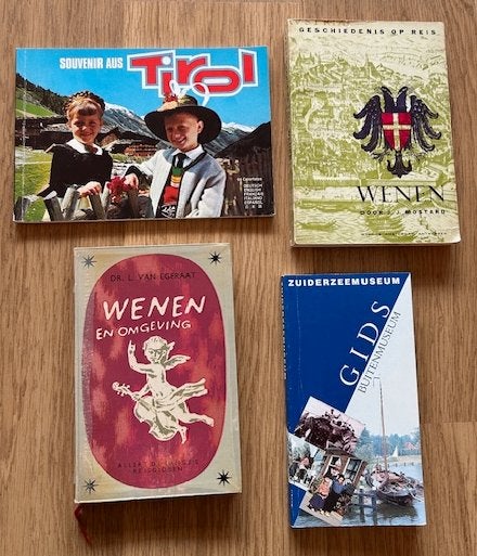 Boekjes Wenen, Tirol en Zuiderzeemuseum, Ophalen of Verzenden, Gelezen, Europa