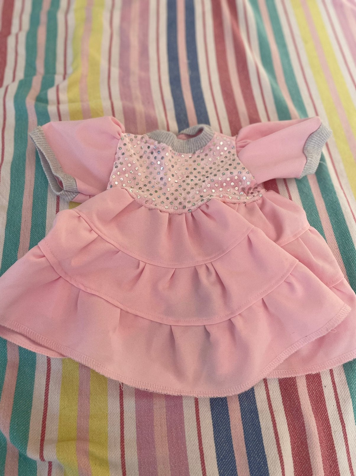 poppen kleding voor 43 cm poppr, Kinderen en Baby's, Babykleding | Maat 74, Ophalen of Verzenden, Zo goed als nieuw, Jongetje of Meisje