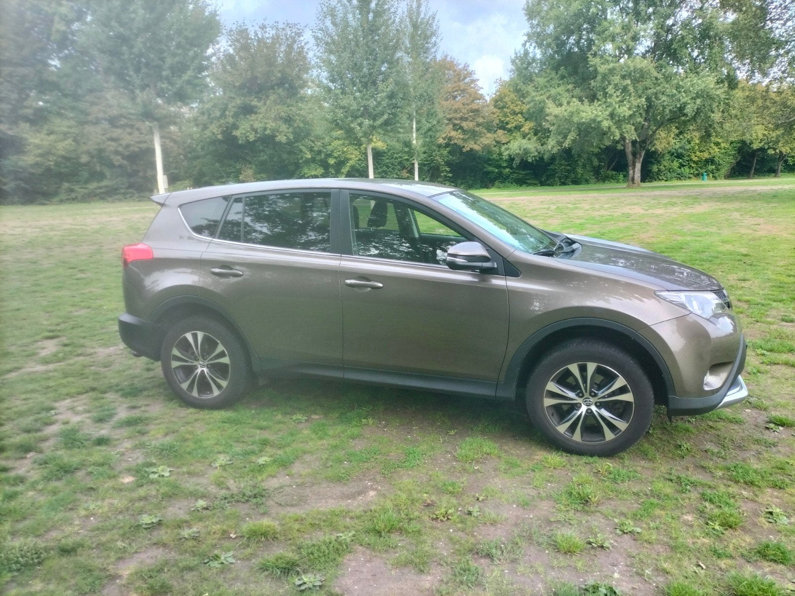 Toyota RAV4 2.0 Vvt-i 4WD CVT 2014 Bruin km stand 113.200km, Automaat, Stof, Zwart, 4 cilinders