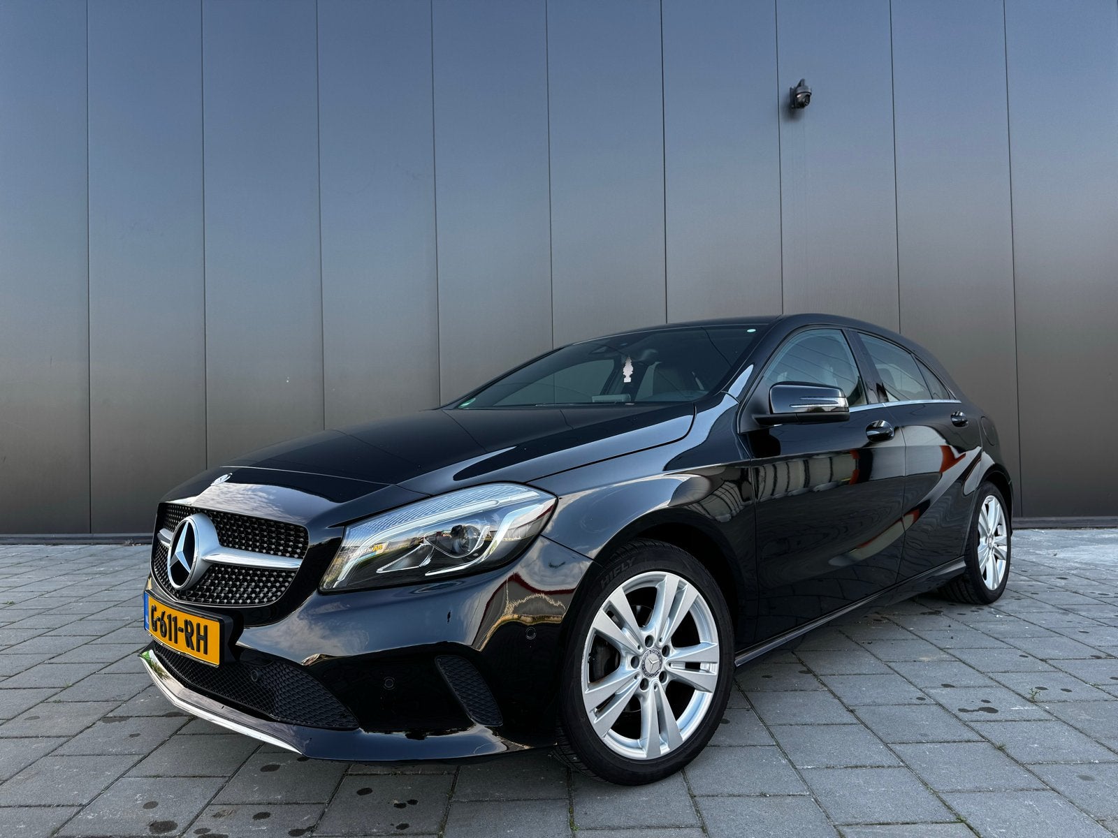 Mercedes-Benz A-Klasse 1.5 A180 CDI Blue Efficiency AUT 2017, Auto's, 1325 kg, 4 cilinders, Zwart, 1200 kg