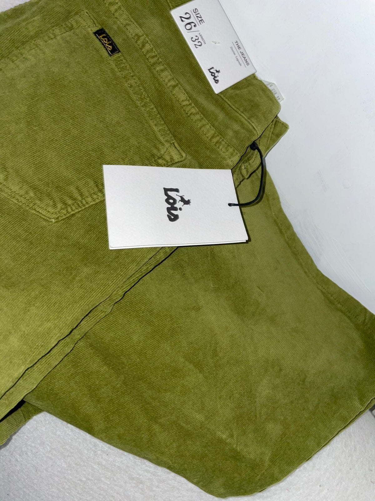 Lois olijfgroen nieuw maat 26 lengte 32 raval, Ophalen of Verzenden, Zo goed als nieuw, Maat 34 (XS) of kleiner, Lang