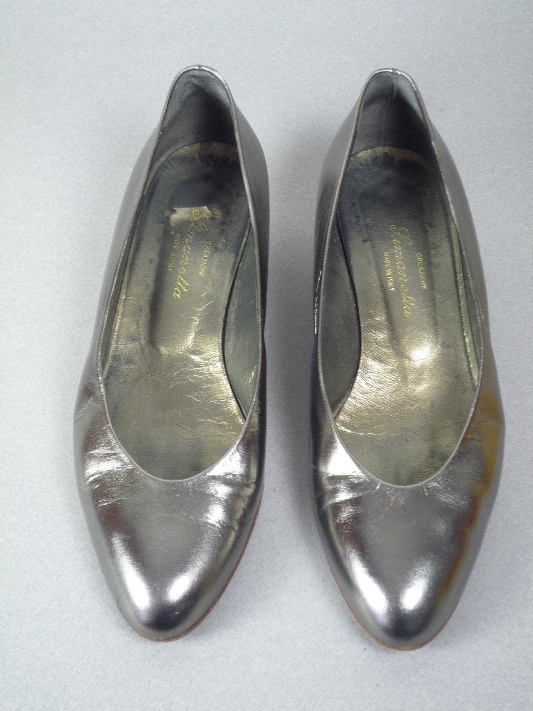 Creazion Simonetta - pump goud / zilver glans - mt 40 ½, Kleding | Dames, Verzenden, Gedragen, Overige kleuren, Pumps