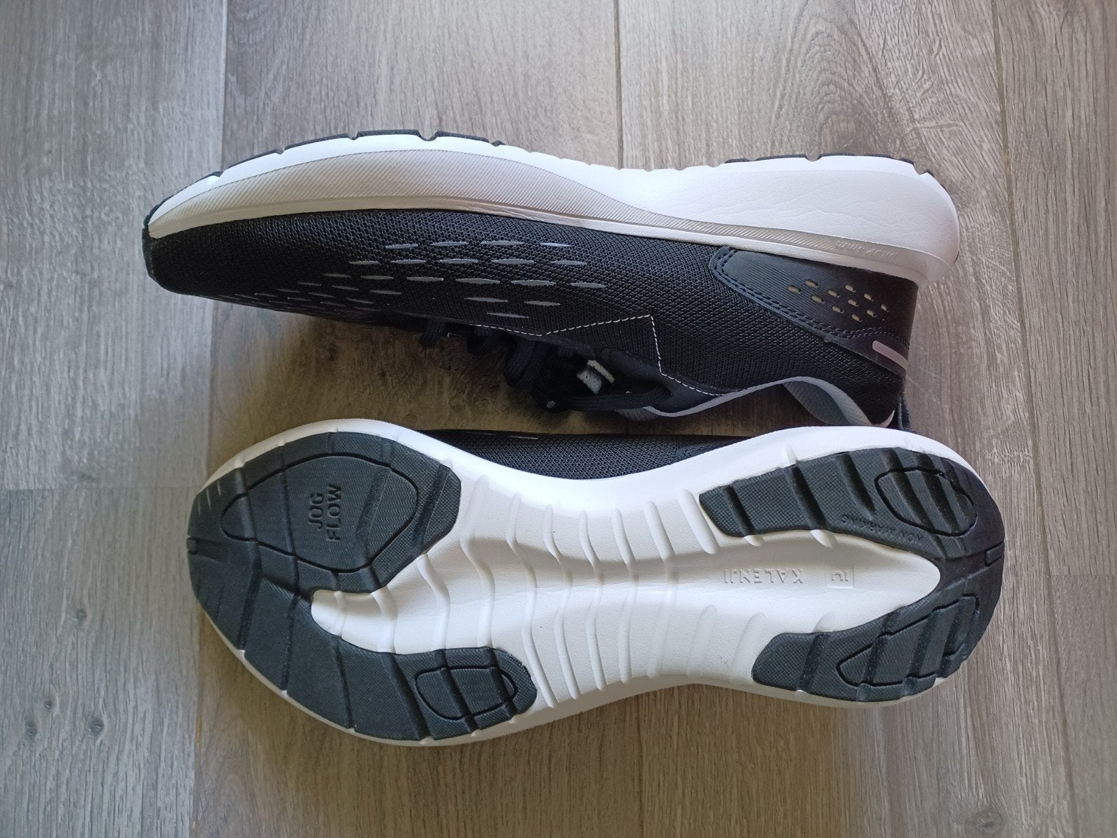 Kalenji JF100.1 Hardloopschoenen Zwart Wit, Ophalen of Verzenden, Hardloopschoenen, Overige merken
