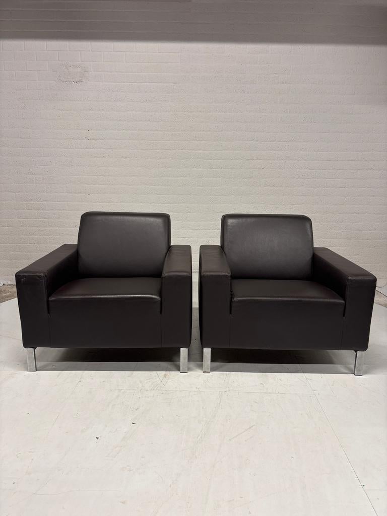 Set van 2 stoere Gelderland fauteuils!, Ophalen, Gebruikt, Nvt, 75 tot 100 cm
