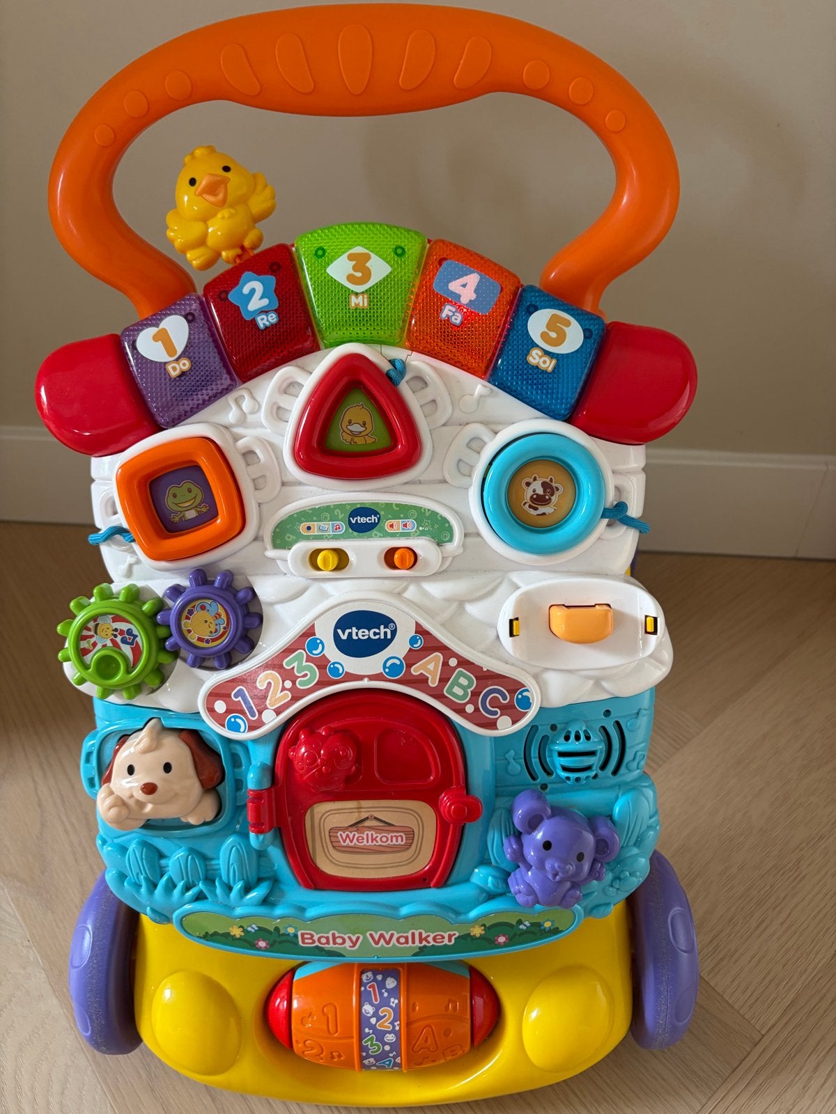 VTech Baby Walker: Loopwagen met activiteitenpaneel, Ophalen of Verzenden, Zo goed als nieuw, Overige typen, Met licht