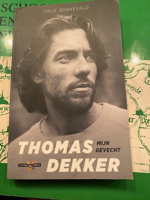 Wielerboek over thomas dekker ;mijn gevecht, Ophalen of Verzenden, Zo goed als nieuw, Lopen en Fietsen