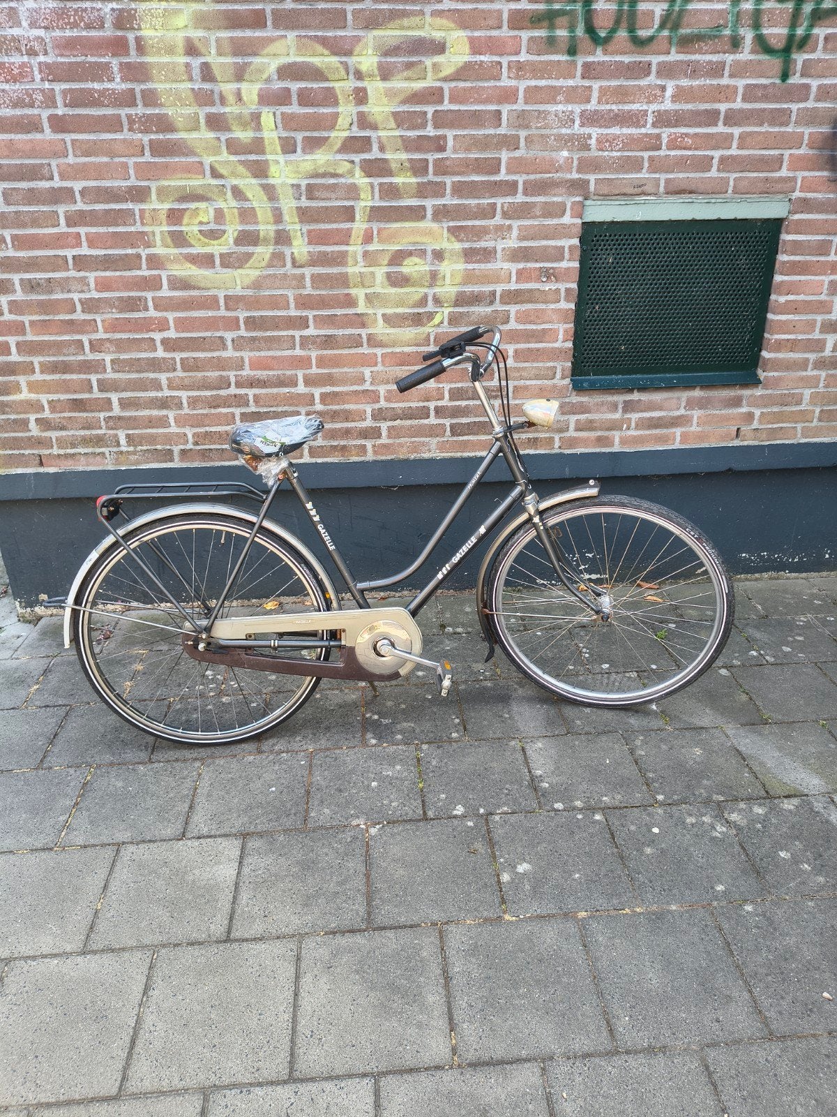 Gazelle 3-versnellingen damesfiets, Ophalen, Versnellingen, Gazelle, Trommelrem