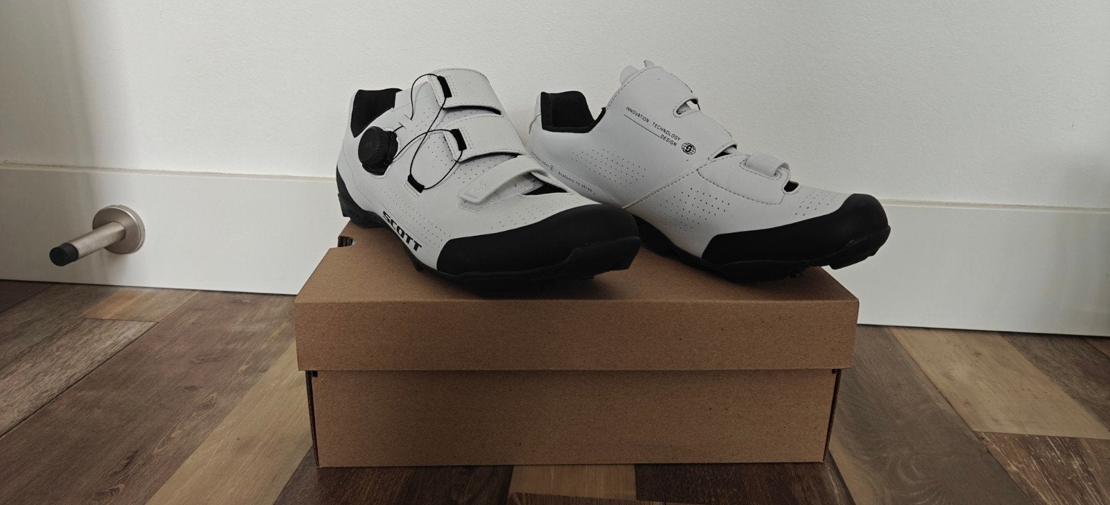Scott MTB Team Boa Fietsschoenen - Wit/Zwart | Maat 46, Heren, Schoenen, Nieuw, Overige maten