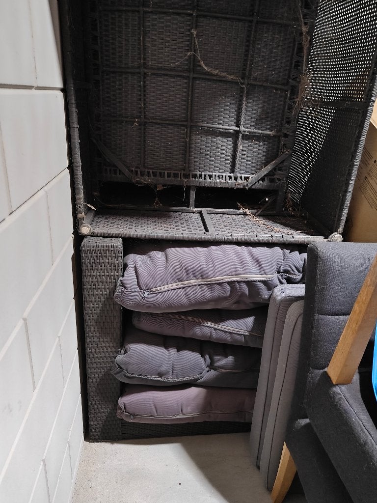 Tuin lounge, Tuin en Terras, Ophalen, Kunststof, Gebruikt, 6 zitplaatsen