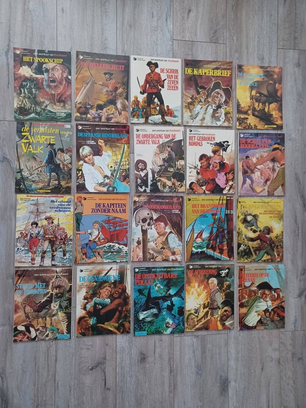 ROODBAARD albums uit jaren 70, Complete serie of reeks, Ophalen of Verzenden, Gelezen, Europa